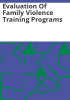 Evaluation_of_family_violence_training_programs