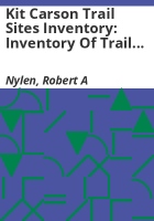 Kit_Carson_Trail_sites_inventory