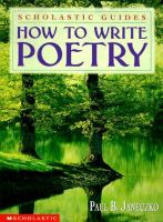 How_to_write_poetry