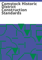 Comstock_Historic_District_construction_standards