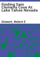 Finding_Sam_Clemens_Cove_at_Lake_Tahoe_Nevada