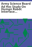 Army_Science_Board_ad_hoc_study_on_human_robot_interface_issues