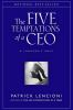 The_five_temptations_of_a_CEO