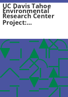 UC_Davis_Tahoe_Environmental_Research_Center_project