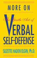 More_on_the_gentle_art_of_verbal_self-defense